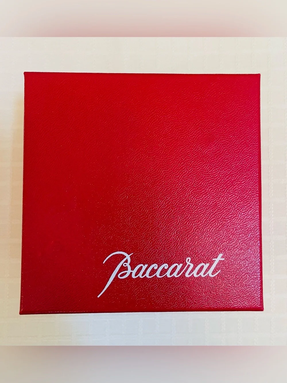 Baccarat Lucky Butterfly - Red Ruby Crystal Sculpture
